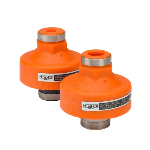 [5-04PP-E-04KN] Type 5 Non-Metallic, Non-Replaceable Diaphragm Seal, 1/2" Instrument, 1/2" Process 