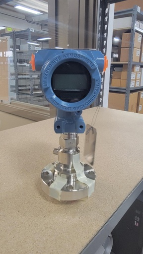 [2088G3S22A1S1M5B4Q4 + 1199WDA95ARTW30DAA3] 2088 Gage Pressure Transmitter (0-800 psig) with 1199 Remote Seals Assemblly