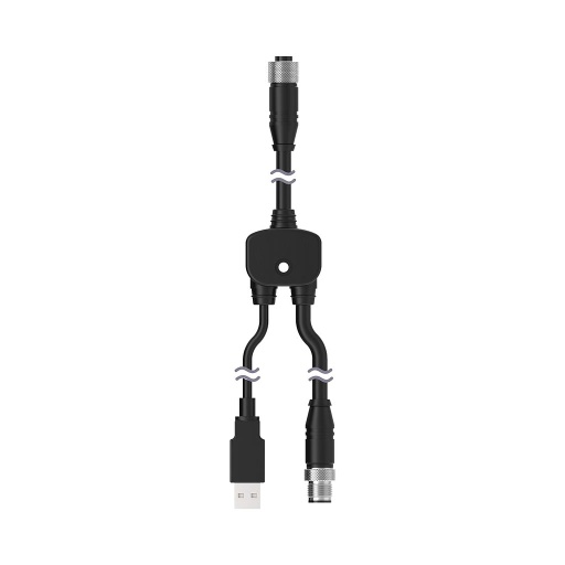 [806009] M12 Splitter Cable (CSB-M121701USB02M121702)