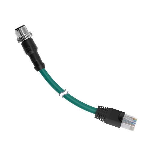 [806416] Cordset D-Code M12 to RJ45 Double Ended (STP-M12D-430)