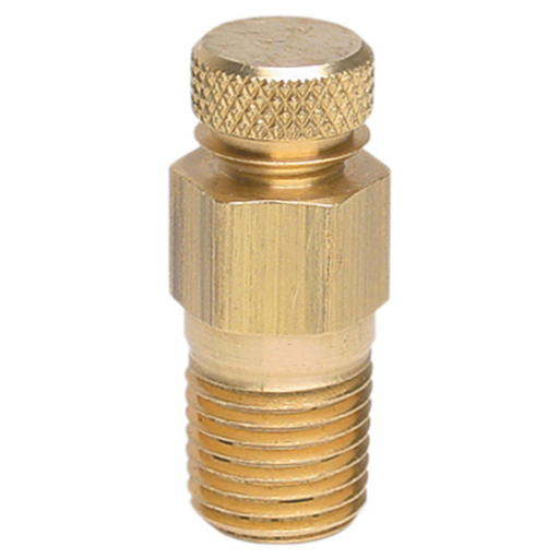 [4339968] Wika 910.14.100 Series Test Port Plug, Brass, 1/2" NPTM, 1000 psi