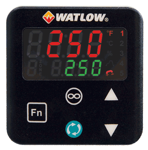 [2142-4820] Watlow 1/16 DIN PM Legacy, PID Controller (PM6C1EJ-BAAAHWP)