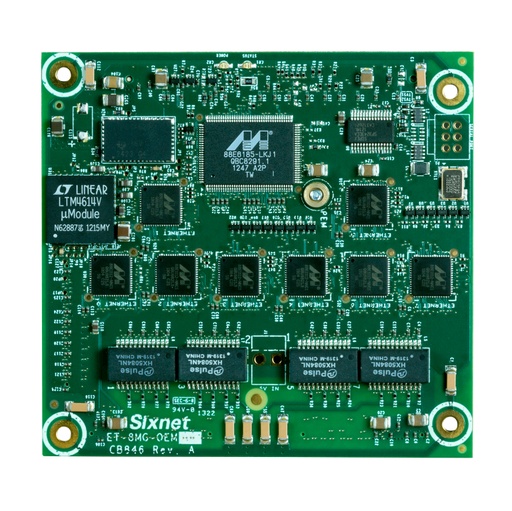 [ET-8MG-OEM-F] ET OEM Series, 8-Port, Sixnet ET-8MG-OEM-F Industrial Ethernet Switch