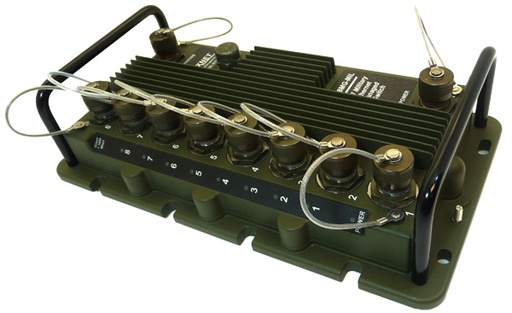 [ET-8MG-MIL-1] ET Series, 8-Port, Sixnet ET-8MG-MIL-1 Managed Industrial Ethernet Switch