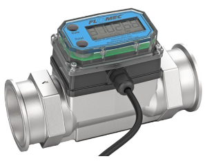 [G2S07T42GMX] Flomec G2 Series, Turbine Flow Meter, 3/4" Triclamp, Pulse Out, 4-20mA, Stainless Steel Body for Petro Chem, Water, and Solvents