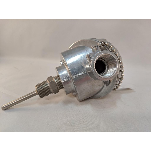 [RRJEF0A060EB000] Watlow 3-Wire Rtd w/Cast Aluminum Connection Head, 6"SS Sheath, 1/2"NPT