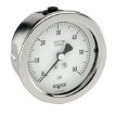 [25-510-300-PSI-SSFR-SPMC] 500 SERIES  Pressure Gauge, 2.5" 304SS Case, 316SS Internals, 300 psi, 1/4 NPT Male Back Conn, Glycerin Filled, 304SS Flange Ring, 304SS Panel Mount Clamp