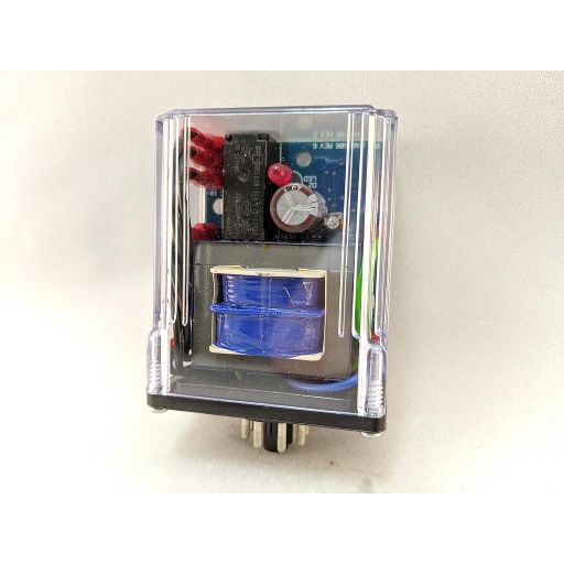 [16MD1A06003] Level Control 50k Ohm Sensitivity, 120VAC, 8 Pin Octal Mount, No Enclosure, 60 Second Delay (Increase), 3 Second Delay (Decrease)