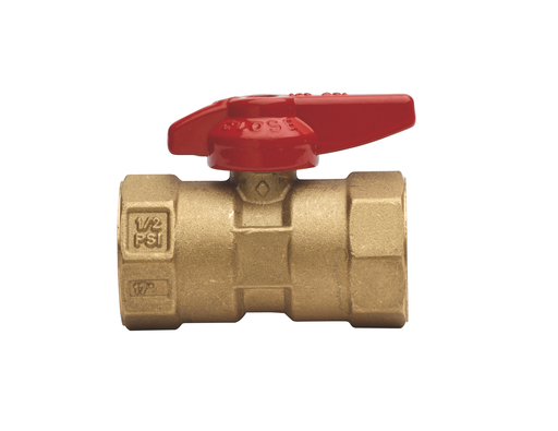 [9280] 9280 Gas-Cock Series Gas Ball Valve, Unibody Design, Standard Port, FIP x FIP Threaded