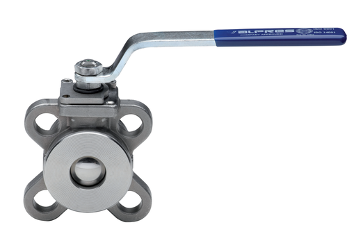 725002 Wafer Series Stainless Steel Flanged ANSI 150 "True" Wafer Ball Valve for Steam