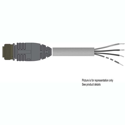 [U-57791] Turck Actuator and Sensor Cordset, Connection Cordset (MS 3106M-18-1S-1034-10)