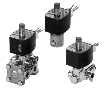 344 Series 1.4 W Low Power, 4-Way, Single Solenoid Valve