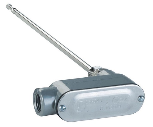 [641-6] Series 641 Air Velocity Transmitter, High Accuracy, Field Selectable Ranges, 6" Probe, 4-20mA Output