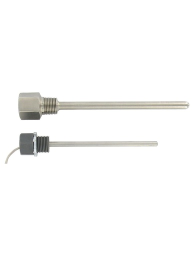 [I2-11062] Immersion temperature sensor, 6" insertion length, Pt 100 Ω sensor.