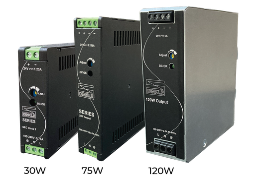 [HE-DINPSU30W] DIN Rail 30W AC to 24V DC Power Supply