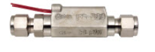 [225525] FS-380 SERIES IN-LINE FLOW SWITCH FOR HIGH INLINE PRESSURE, 3/8" TUBE COMPRESSION,  2 GPM, 24-26" POLYMERIC LEADS, 316SS BODY, SPST NO, PISTON TYPE