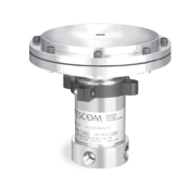 [54-2161D66A] TESCOM 54-2100 Series Backpressure Liquid Regulator, Buna-N O-rings, Ports 3/8" Slim-Line, Medium Pressure, Air Loading