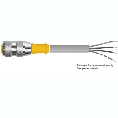 [U-83080] Turck Hazardous Location Cordset, Connection Cordset (P-RKG 5.3T-1095XL-15)