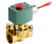 [8210H106BAC120/60,110/50D] ASCO Liquid Petroleum Gas Systems, Gas Shut Off Valve,  5-250PSI, 1/2"NPT, Normally Closed, Brass Body, 2 Way,  281,000/ 7,994,000 BTU, 120VAC