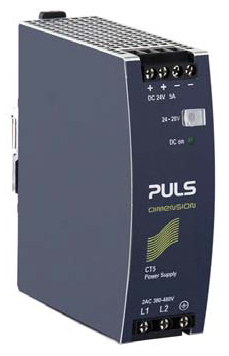 [CT5.121] PULS Power Supply, 96W, 380-480VAC 2PH, 12-15VDC, 8-6.4A