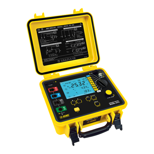 [2135.53] AEMC 6472 Ground Resistance Tester, Kit-300ft