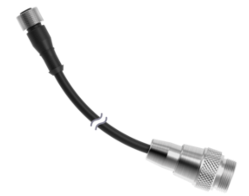 [815188] Banner Cordset: Double Ended A-Code M12 to 7/8 in. 4-pin Straight Female; 4-pin Straight Male Connectors. 0.20 m (0.7 ft) Black PVC Jacket. Nickel-Plated Brass Coupling Nuts BC-M12F4-MAM4-22-0.2M