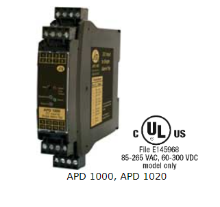 [APD 1020] DC Input Alarm Trips, Isolated, Factory Configured