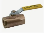 [7014301] APOLLO 1/2" Ball Valve with 316 SS Ball and Stem 600# WOG NPT Bronze Full Port