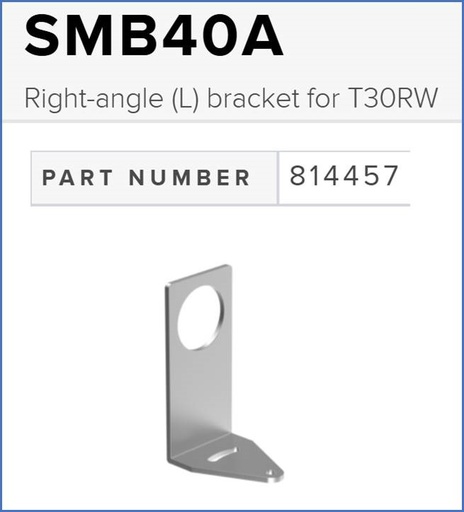 [814457] RIGHT-ANGLE (L) BRACKET FOR T30RW (SMB40A)