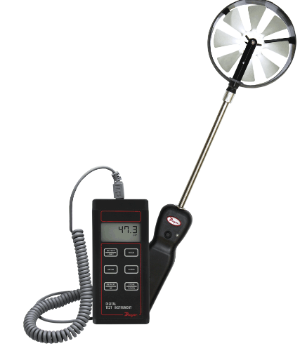 [473B-1] Dwyer Model 473B Thermo-Anemometer Test Instrument