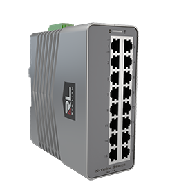 [NT-116-0000-0000] 16-port 10/100 Unmanaged Industrial Ethernet Switch (16 10/100BaseT RJ45 Ports)
