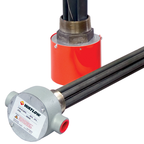 [2416-1110] Watlow 2" Tubular Plug Heater, Std. Config.
