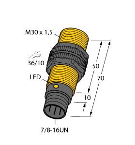[46976] Turck Inductive Sensor (NI15-P30-AN6X-B2141)
