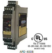 [APD 4008 D] API Potentiometer Input to DC Transmitters, Isolated, Field Rangeable