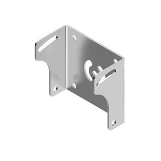 [816068] SMBAMSQ90R Q90R Series Adjustable Mounting Bracket. 14-Gauge 304 Stainless Steel. M6 x 1 Mounting Hardware Included