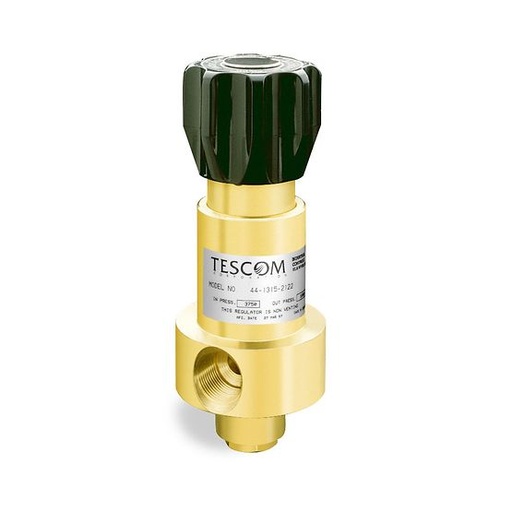 [44-1313-2121] 44-1300 Series Regulator- High Pressure, 0-600PSI, Brass Body, 3/4"NPTF, 1/4" Main Valve, CV 0.8
