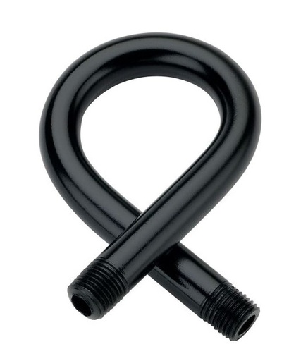 [1225] Welded Steel, Schedule 40, 90 Degree Coil Style, 1/4" NPT Pigtail Steam Siphon