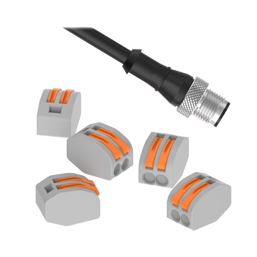 [84781] Cordset A-Code M12 Single Ended (MQDMC-501)