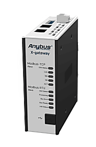 [AB7641-F] Anybus X-gateway, Modbus TCP/IP Slave to Modbus RTU Slave