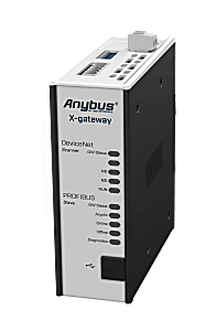[AB7663-F] Anybus X-gateway, DeviceNet Scanner/Master to PROFIBUS DP-V0 Slave