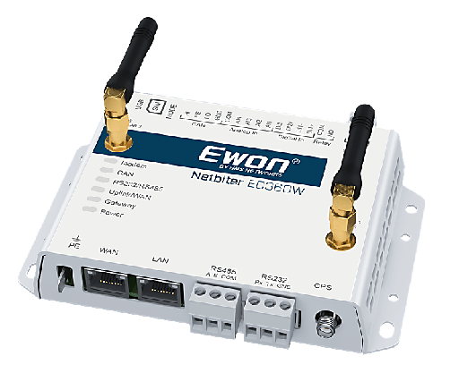 [NB1024] Ewon Netbiter Gateway Model EC360W, with Global 4G Cellular WAN (Replaced NB1023 - EC360 Model)