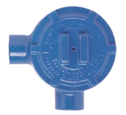 [113877] Non-Explosion Proof J-Box, 7 Pin Terminal Block, 1/2" NPT Process Connection, 3-3/4" Diameter