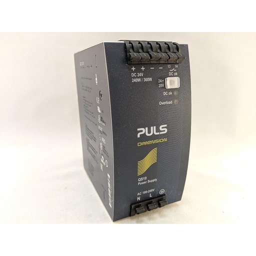 [QS10.241-C1] PULS Power Supply, 240W, 100-240VAC 1PH, 24-28VDC, 10-9A, Conformal Coating