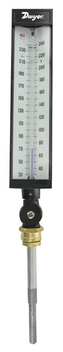 [ITA9355D] Industrial thermometer, range 30 to 240°F (0 to 115°C)