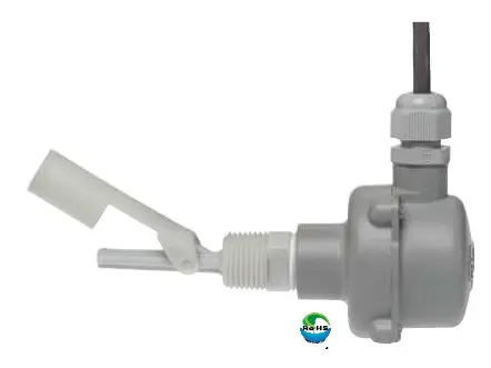 [181291] Gems Level Switch LS-7, Polypropylene, 1/2" NPT Threads, 5 Amp Relay w/J-Box