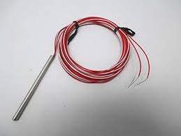 [4045-8990] RTD, 3 wire, 100 Ohm, .188" diamater, 6" length, 6 FEET LEADS 