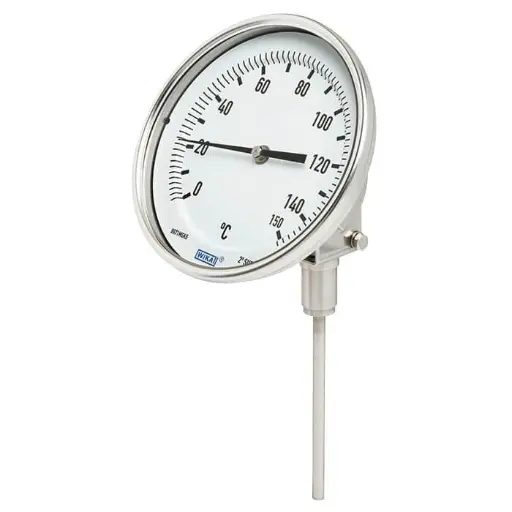 [76251859] Wika Bimetal Thermometer TG53.3"/S, back mount, adjustable, 0...200°F , L1=20"x1/4"