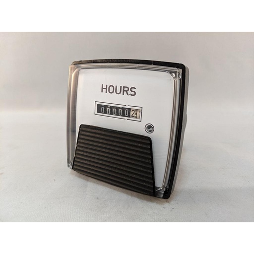 [240001AAAA] ELAPSED TIME METER (HOURS) 2 1/2" NON-RESET 120VAC, Behind Panel Mount