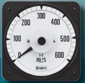 [007-05NA-NG**-SR-SR-SD-SZ] 4.5 INCH LONG SCALE SWITCHBOARD METER 