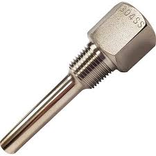 [S4D2408] Pyromation Standard Duty Thermowell, 316SS, 3/4" NPT, Dimensions: 0.26" Bore, S = 24", U = 22.5" 